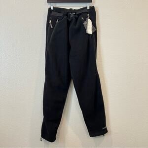 REI Men’s Muir Woods Full Zip Fleece Pants black Polartec zip off pants